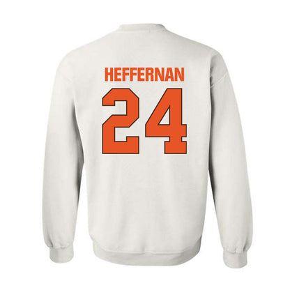 BGSU - NCAA Baseball : Andrew Heffernan - Classic Shersey Crewneck Sweatshirt-1