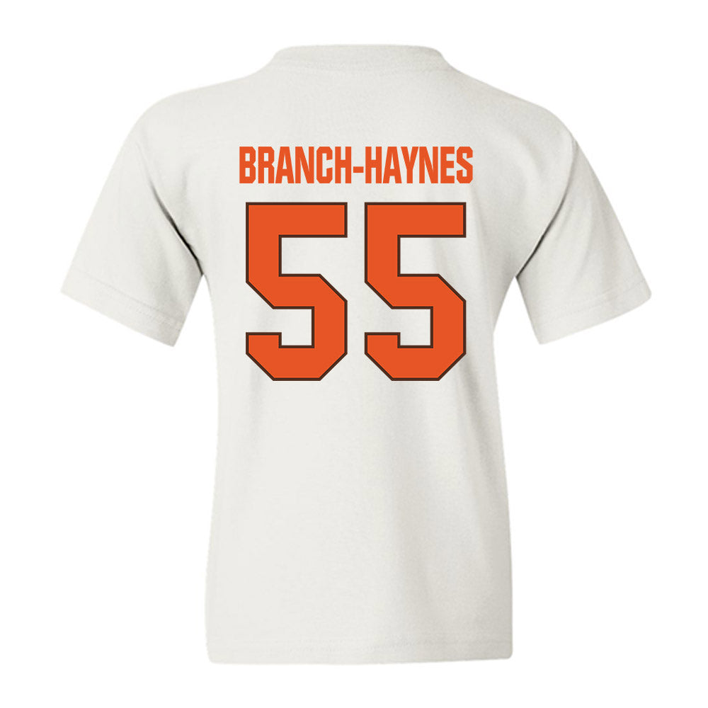 BGSU - NCAA Football : Evan Branch-Haynes - Classic Shersey Youth T-Shirt-1