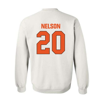 BGSU - NCAA Football : TJ Nelson - Classic Shersey Crewneck Sweatshirt-1