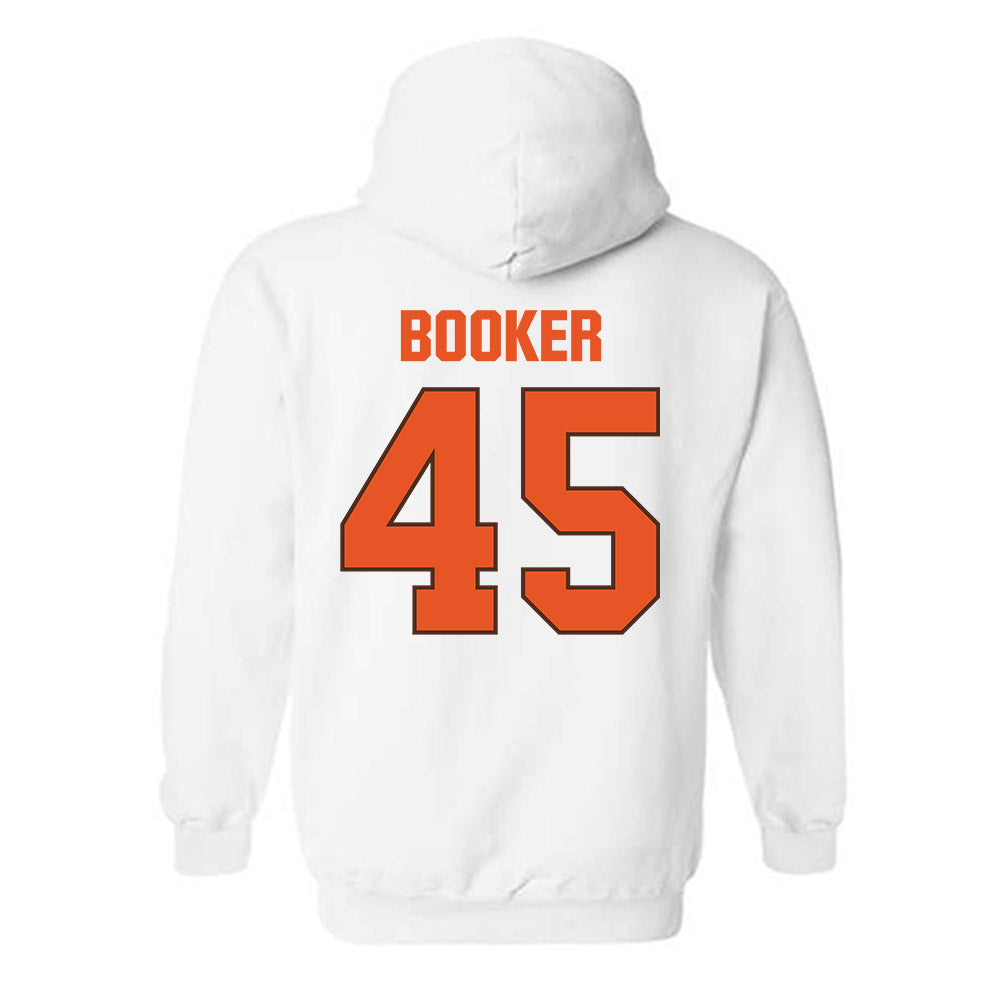 BGSU - NCAA Football : Bam Booker - Classic Shersey Hooded Sweatshirt-1