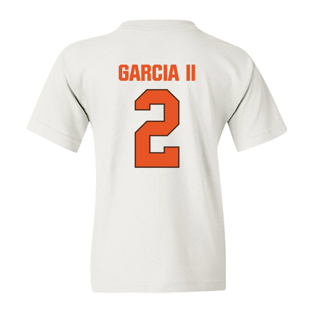 BGSU - NCAA Football : RJ Garcia II - Classic Shersey Youth T-Shirt-1