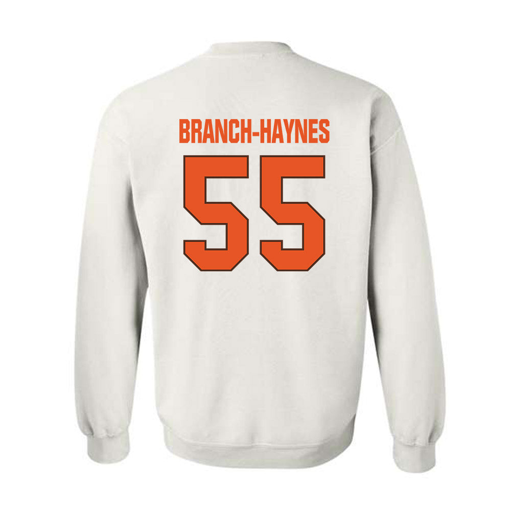 BGSU - NCAA Football : Evan Branch-Haynes - Classic Shersey Crewneck Sweatshirt-1