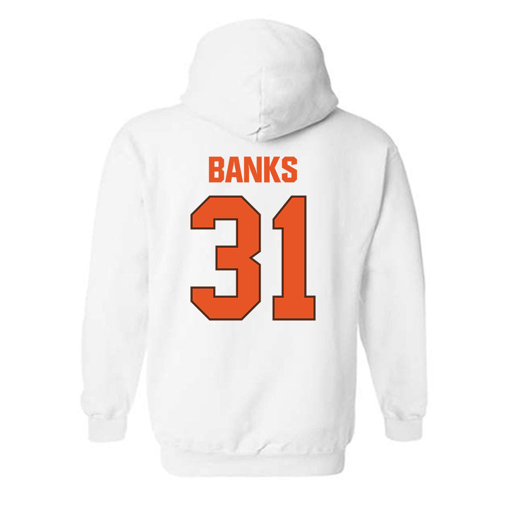 BGSU - NCAA Football : D'kyah Banks - Classic Shersey Hooded Sweatshirt-1