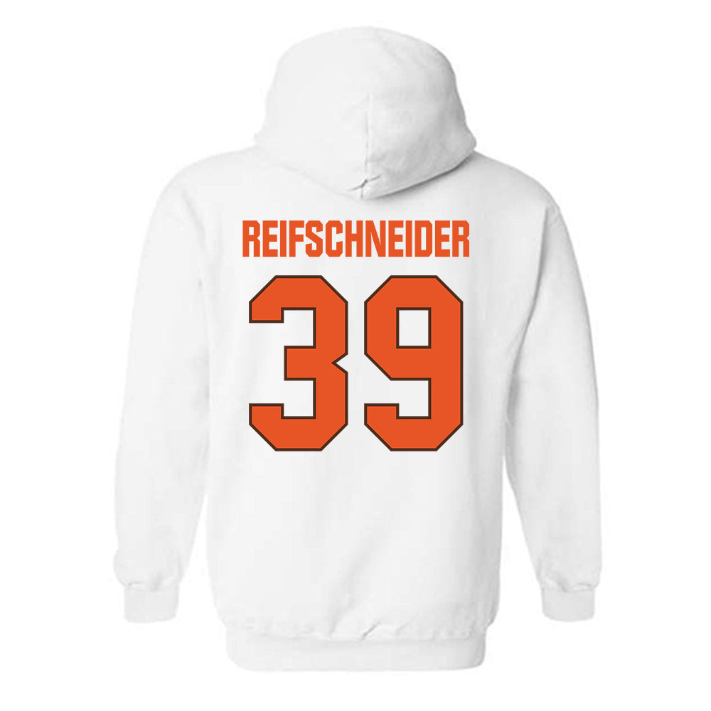 BGSU - NCAA Football : Henry Reifschneider - Classic Shersey Hooded Sweatshirt-1