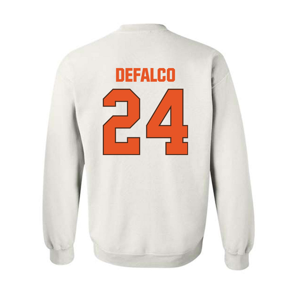 BGSU - NCAA Football : Bryce DeFalco - Classic Shersey Crewneck Sweatshirt-1