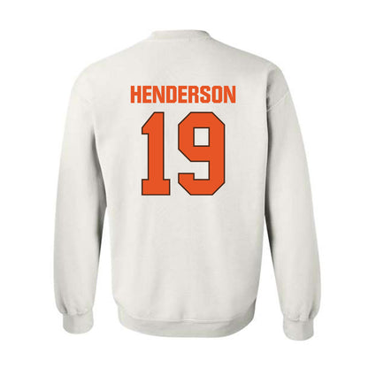 BGSU - NCAA Football : John Henderson - Classic Shersey Crewneck Sweatshirt-1