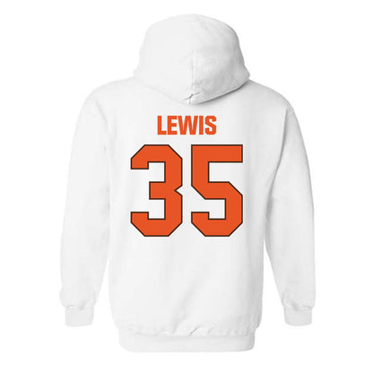 BGSU - NCAA Football : Cashmire Lewis - Classic Shersey Hooded Sweatshirt-1
