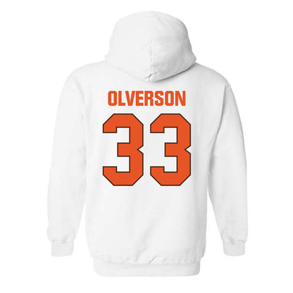 BGSU - NCAA Football : Jaimion Olverson - Classic Shersey Hooded Sweatshirt-1