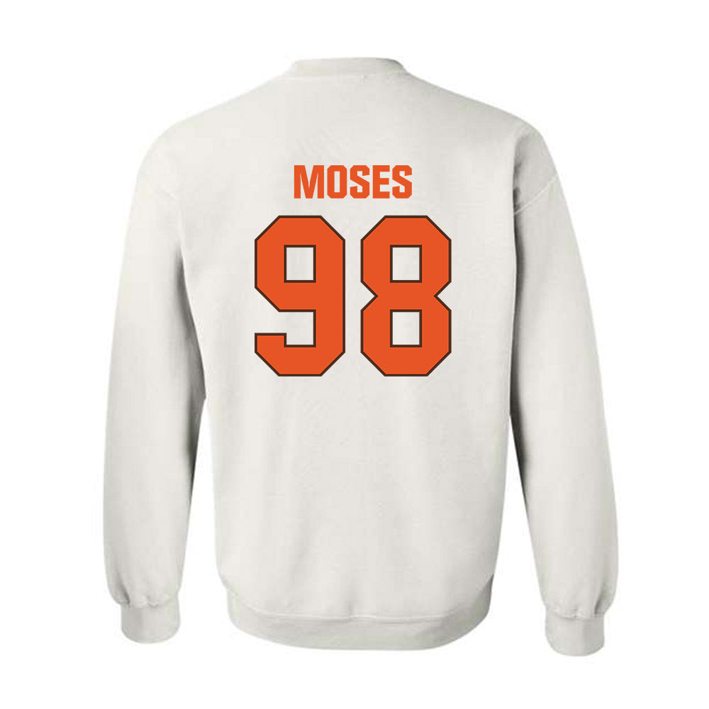 BGSU - NCAA Football : Malik moses - Classic Shersey Crewneck Sweatshirt-1