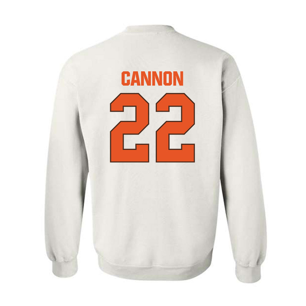 BGSU - NCAA Football : MJ Cannon - Classic Shersey Crewneck Sweatshirt-1
