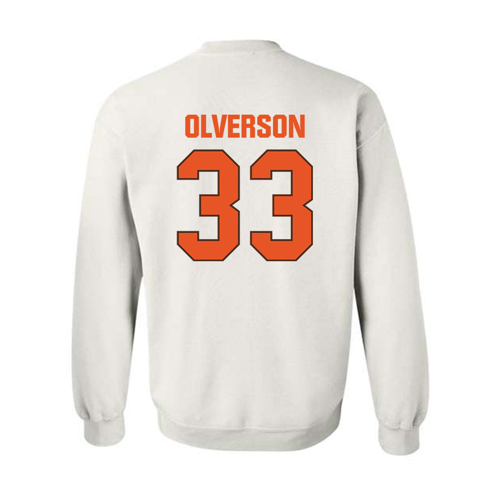 BGSU - NCAA Football : Jaimion Olverson - Classic Shersey Crewneck Sweatshirt-1