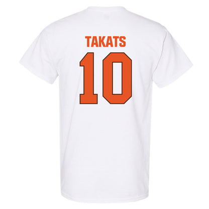 BGSU - NCAA Baseball : TJ Takats - Classic Shersey T-Shirt-1
