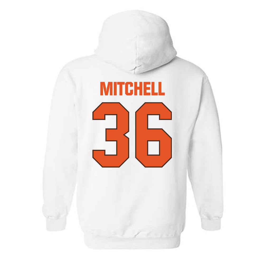BGSU - NCAA Football : Jabari Mitchell - Classic Shersey Hooded Sweatshirt-1