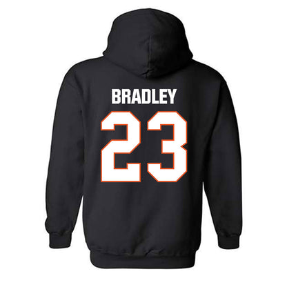 BGSU - NCAA Football : Myles Bradley - Classic Shersey Hooded Sweatshirt-1