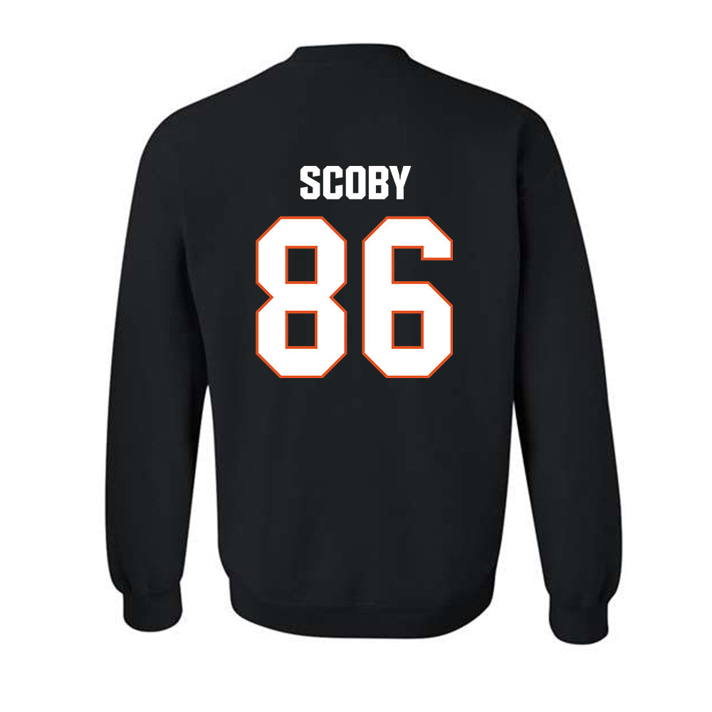 BGSU - NCAA Football : Jeremiah Scoby - Classic Shersey Crewneck Sweatshirt-1
