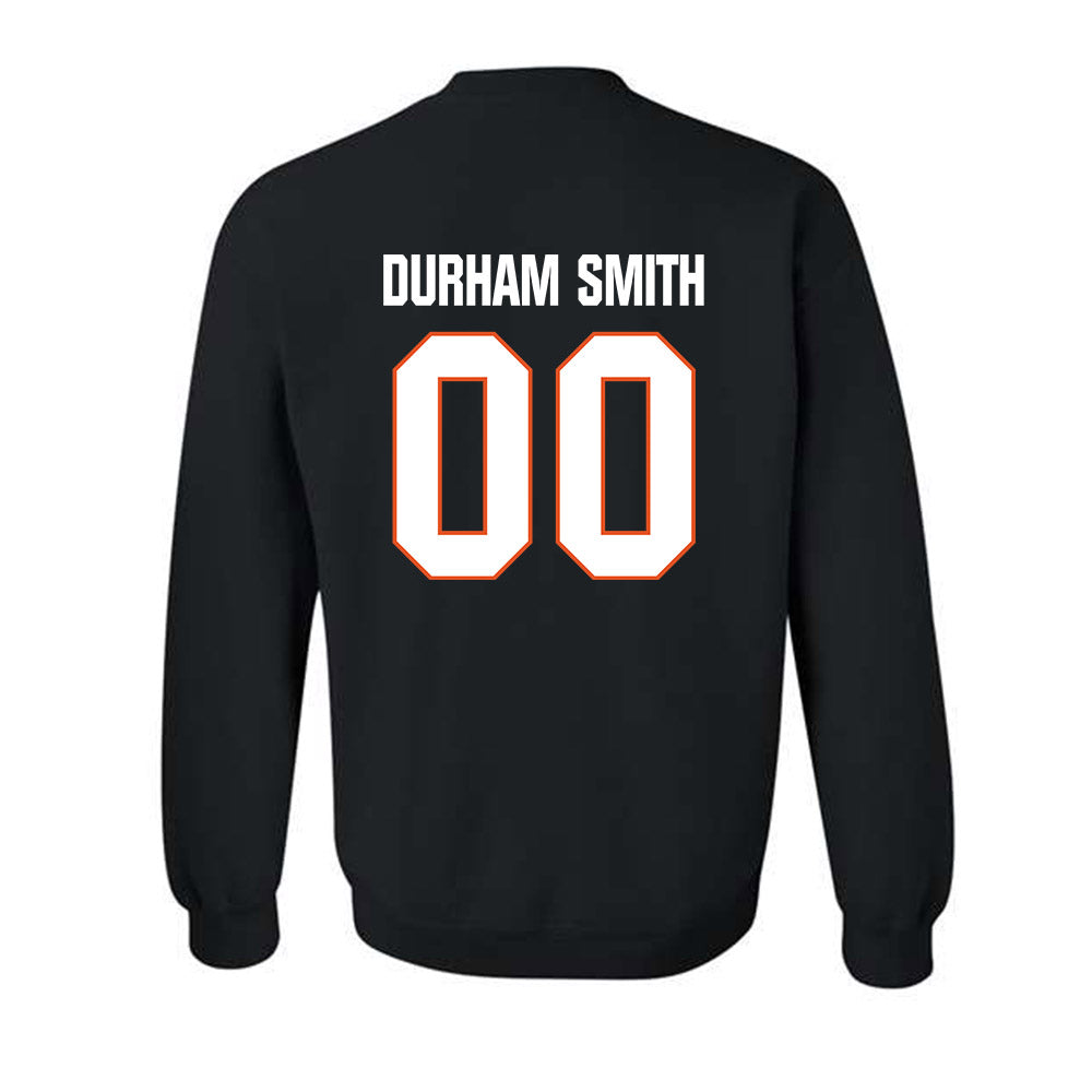 BGSU - NCAA Football : Elijah Durham Smith - Classic Shersey Crewneck Sweatshirt-1