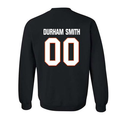 BGSU - NCAA Football : Elijah Durham Smith - Classic Shersey Crewneck Sweatshirt-1