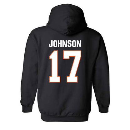 BGSU - NCAA Football : Trey Johnson - Classic Shersey Hooded Sweatshirt-1
