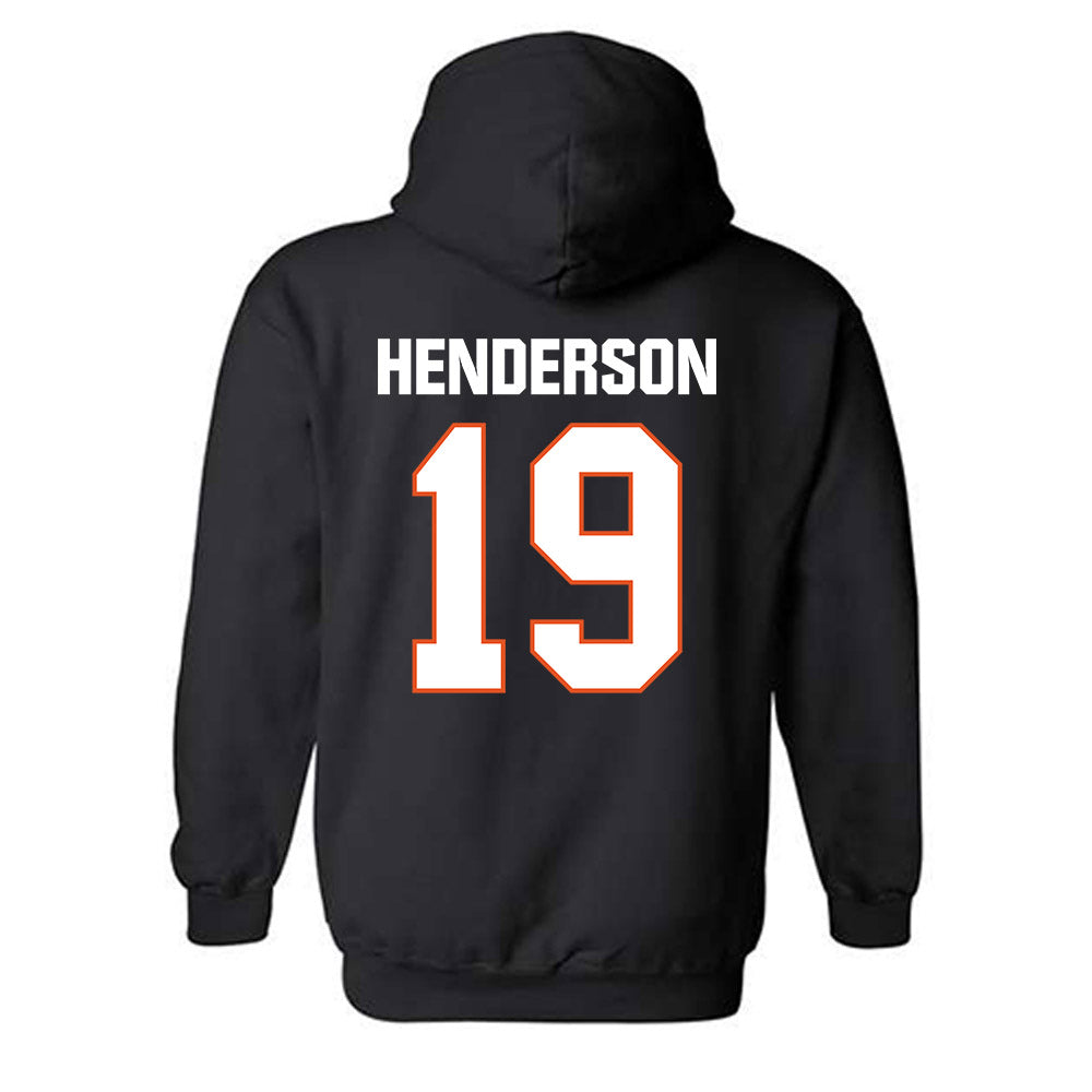 BGSU - NCAA Football : John Henderson - Classic Shersey Hooded Sweatshirt-1