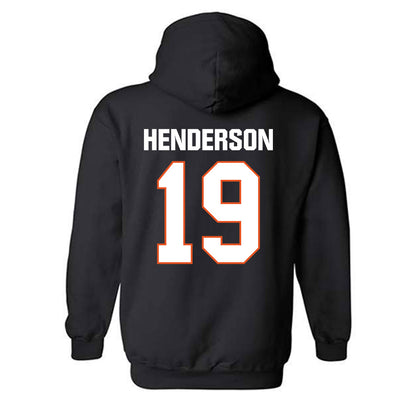 BGSU - NCAA Football : John Henderson - Classic Shersey Hooded Sweatshirt-1