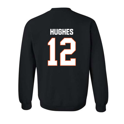 BGSU - NCAA Baseball : John Hughes - Classic Shersey Crewneck Sweatshirt-1