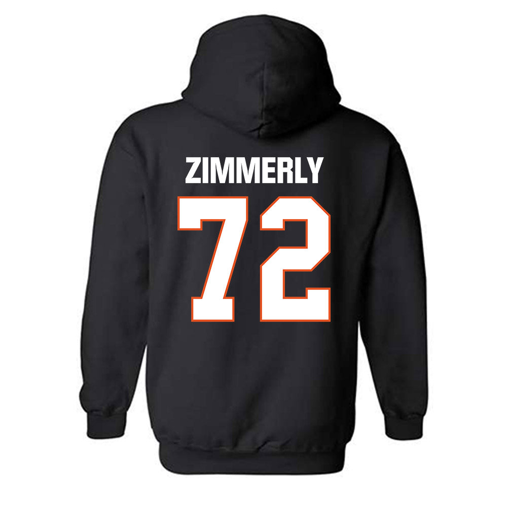 BGSU - NCAA Football : Cade Zimmerly - Classic Shersey Hooded Sweatshirt-1