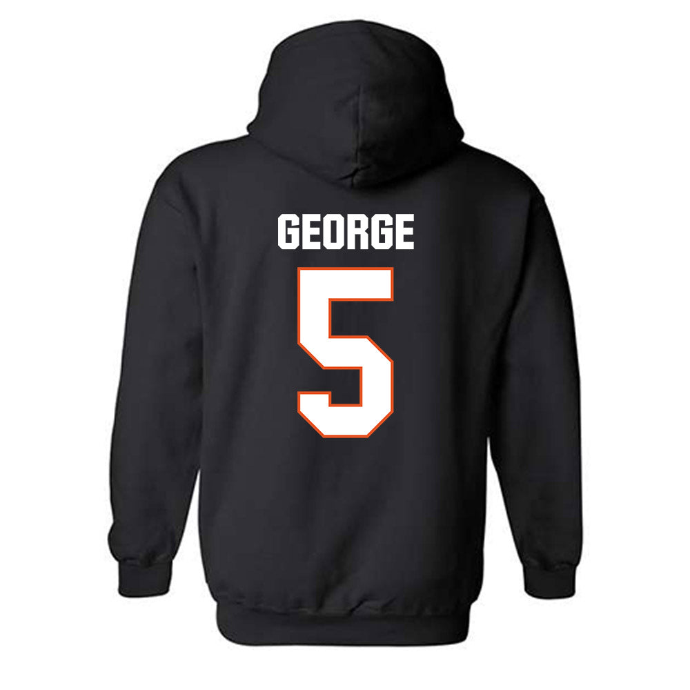 BGSU - NCAA Football : Eriq George - Classic Shersey Hooded Sweatshirt-1