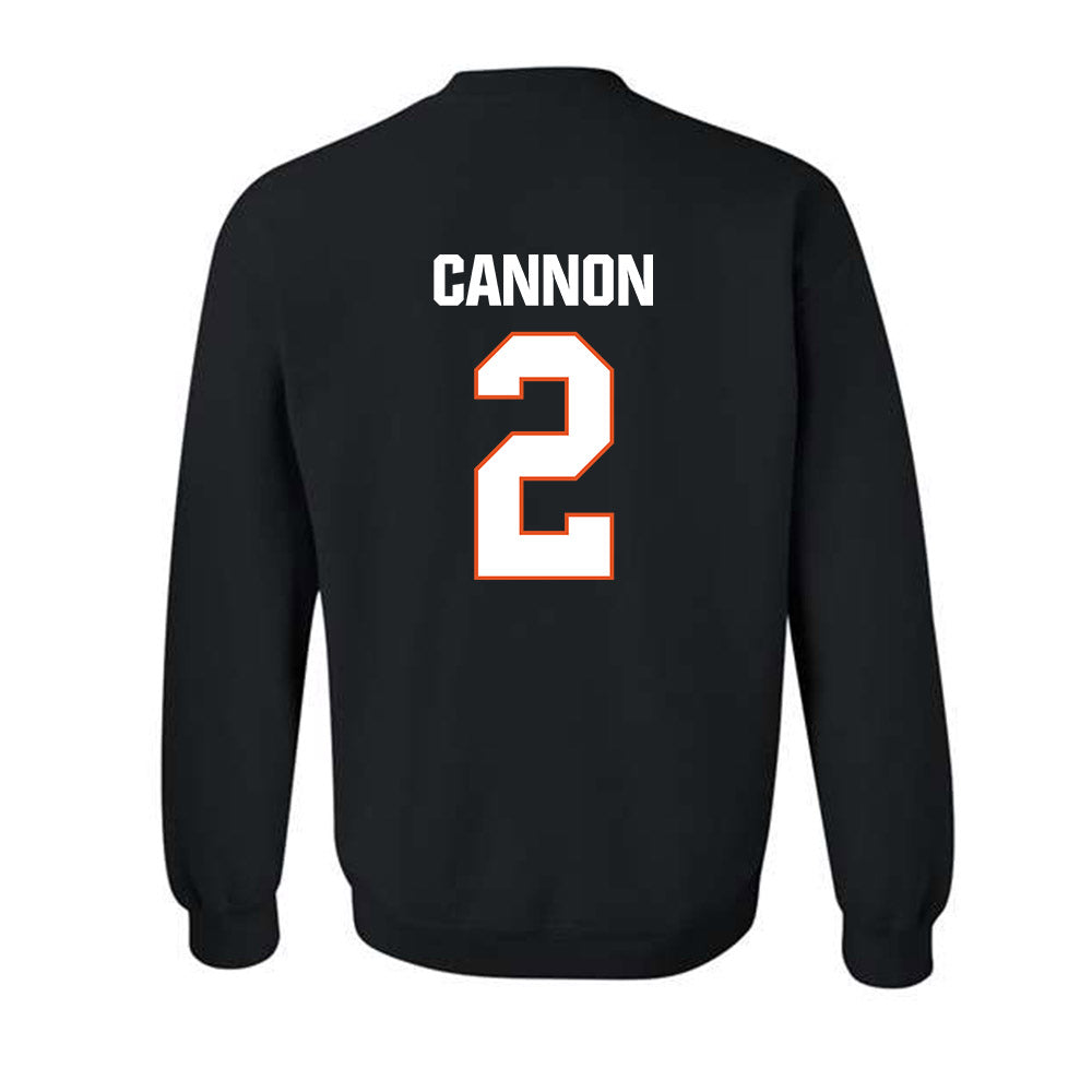 BGSU - NCAA Football : MJ Cannon - Classic Shersey Crewneck Sweatshirt-1
