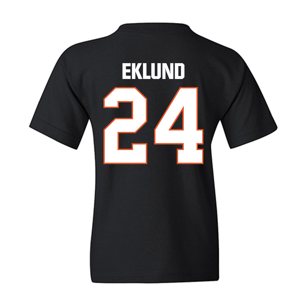 BGSU - NCAA Football : Justin Eklund - Classic Shersey Youth T-Shirt-1