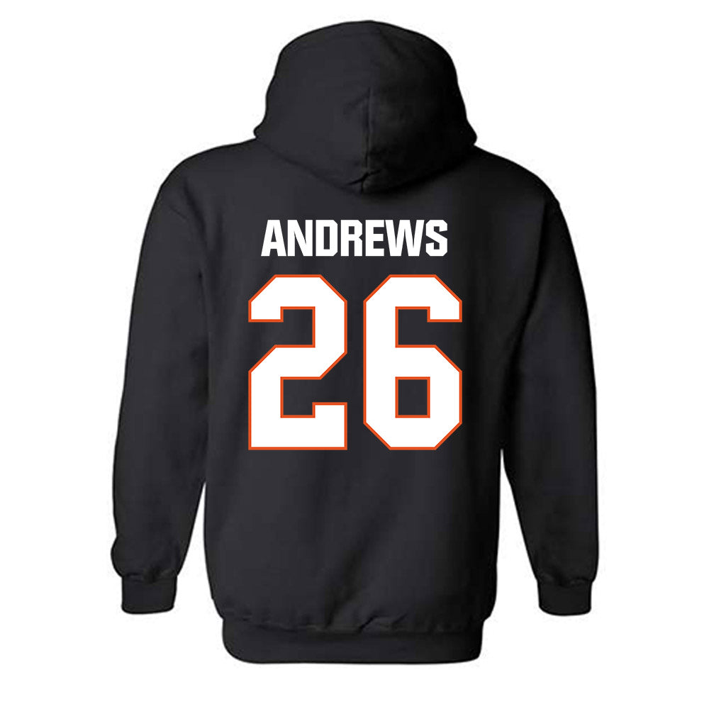 BGSU - NCAA Football : Josira Andrews - Classic Shersey Hooded Sweatshirt-1