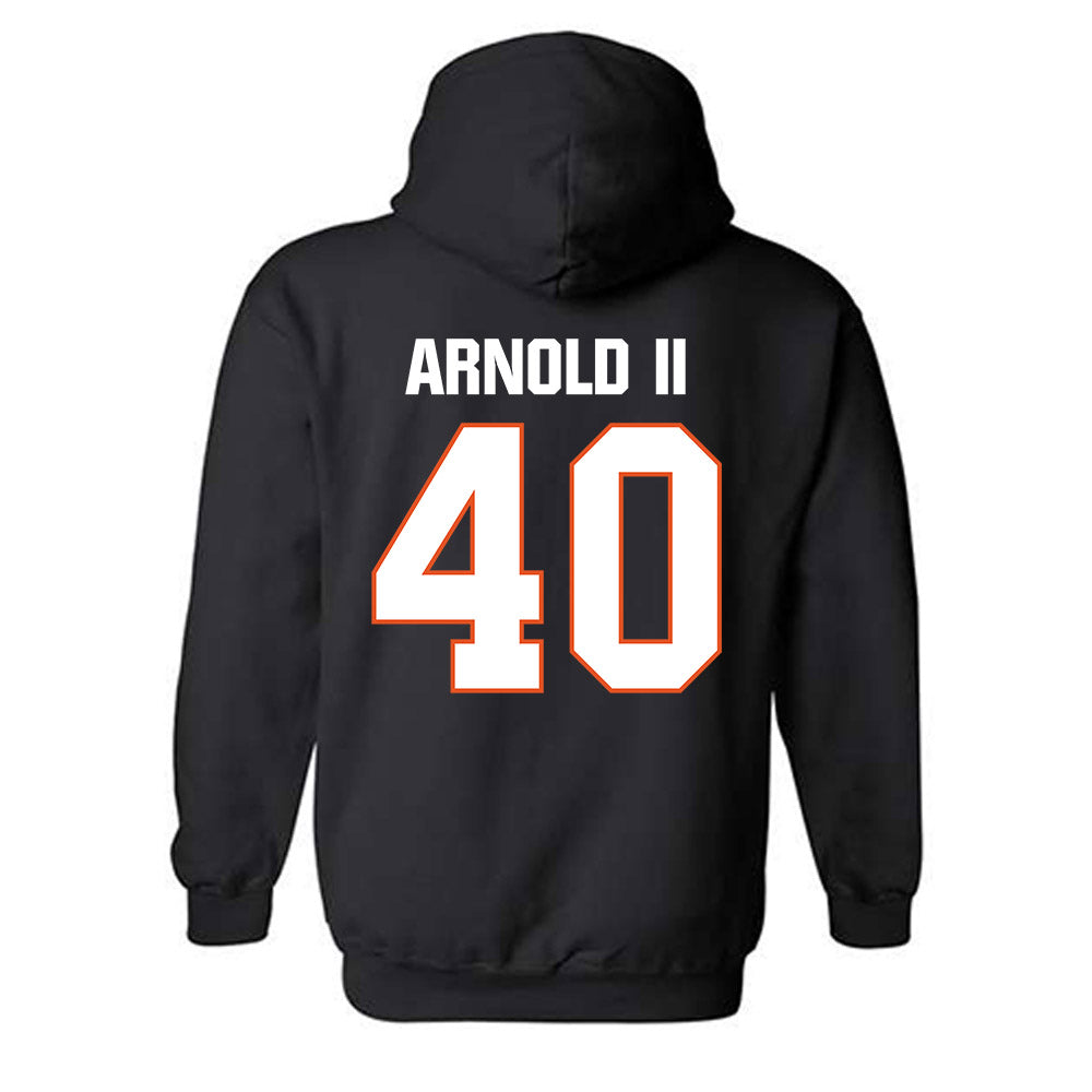 BGSU - NCAA Football : DeVenchi Arnold II - Classic Shersey Hooded Sweatshirt-1