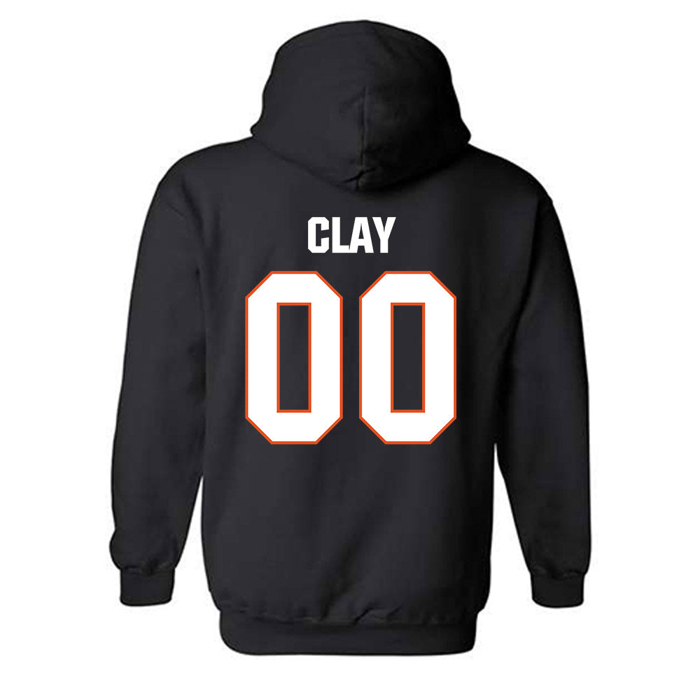 BGSU - NCAA Football : Austin Clay - Classic Shersey Hooded Sweatshirt-1