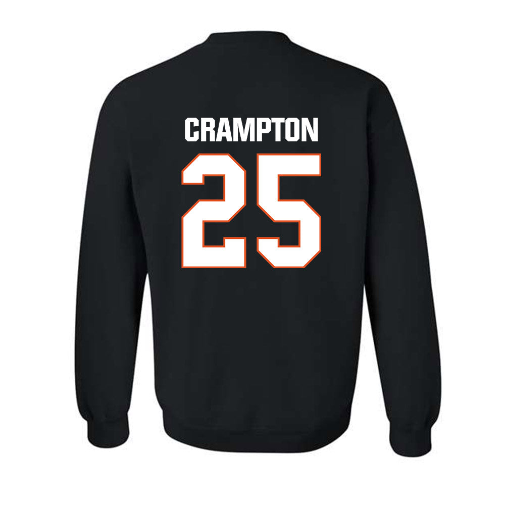 BGSU - NCAA Men's Ice Hockey : Brayden Crampton - Classic Shersey Crewneck Sweatshirt-1