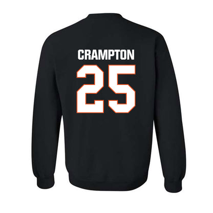 BGSU - NCAA Men's Ice Hockey : Brayden Crampton - Classic Shersey Crewneck Sweatshirt-1