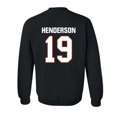 BGSU - NCAA Football : John Henderson - Classic Shersey Crewneck Sweatshirt-1