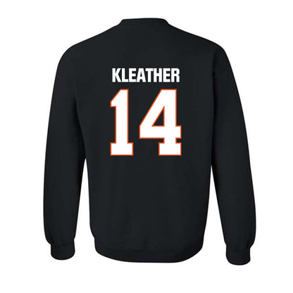 BGSU - NCAA Football : Jackson Kleather - Classic Shersey Crewneck Sweatshirt-1