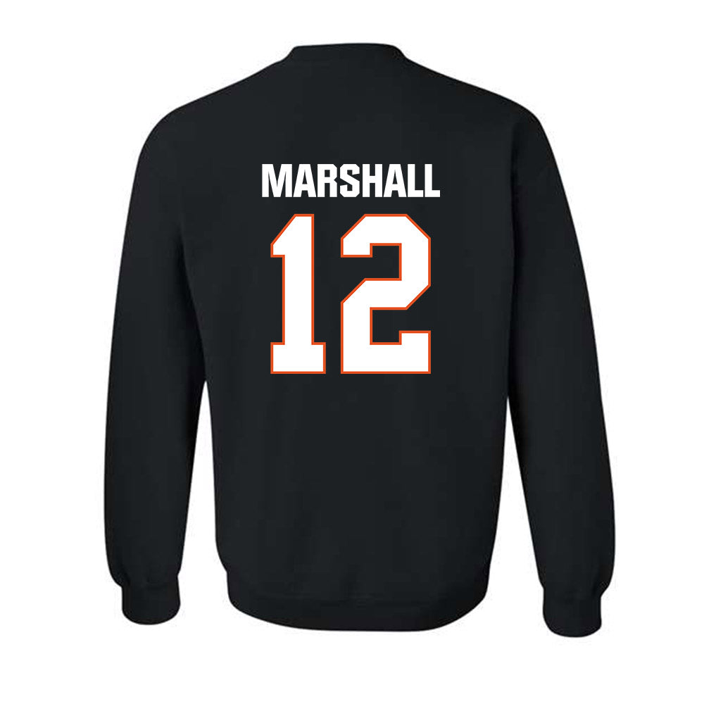 BGSU - NCAA Football : Caden Marshall - Classic Shersey Crewneck Sweatshirt-1