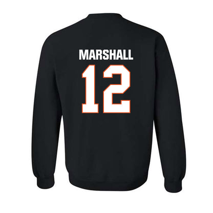 BGSU - NCAA Football : Caden Marshall - Classic Shersey Crewneck Sweatshirt-1