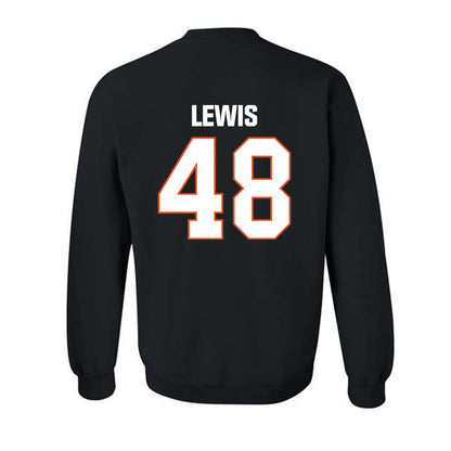 BGSU - NCAA Football : Quentin Lewis - Classic Shersey Crewneck Sweatshirt-1