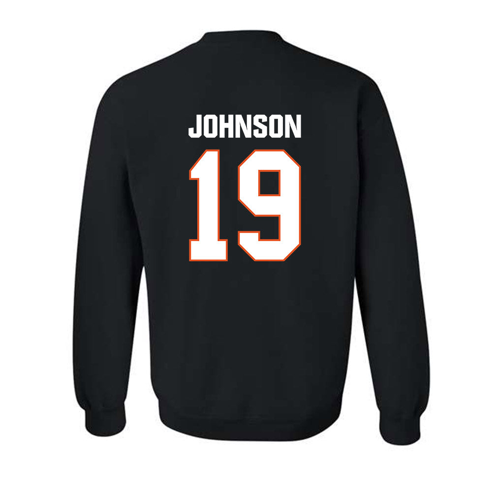 BGSU - NCAA Football : Jahai Johnson - Classic Shersey Crewneck Sweatshirt-1