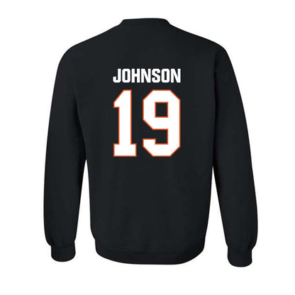BGSU - NCAA Football : Jahai Johnson - Classic Shersey Crewneck Sweatshirt-1