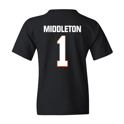 BGSU - NCAA Football : Allen Middleton - Classic Shersey Youth T-Shirt-1
