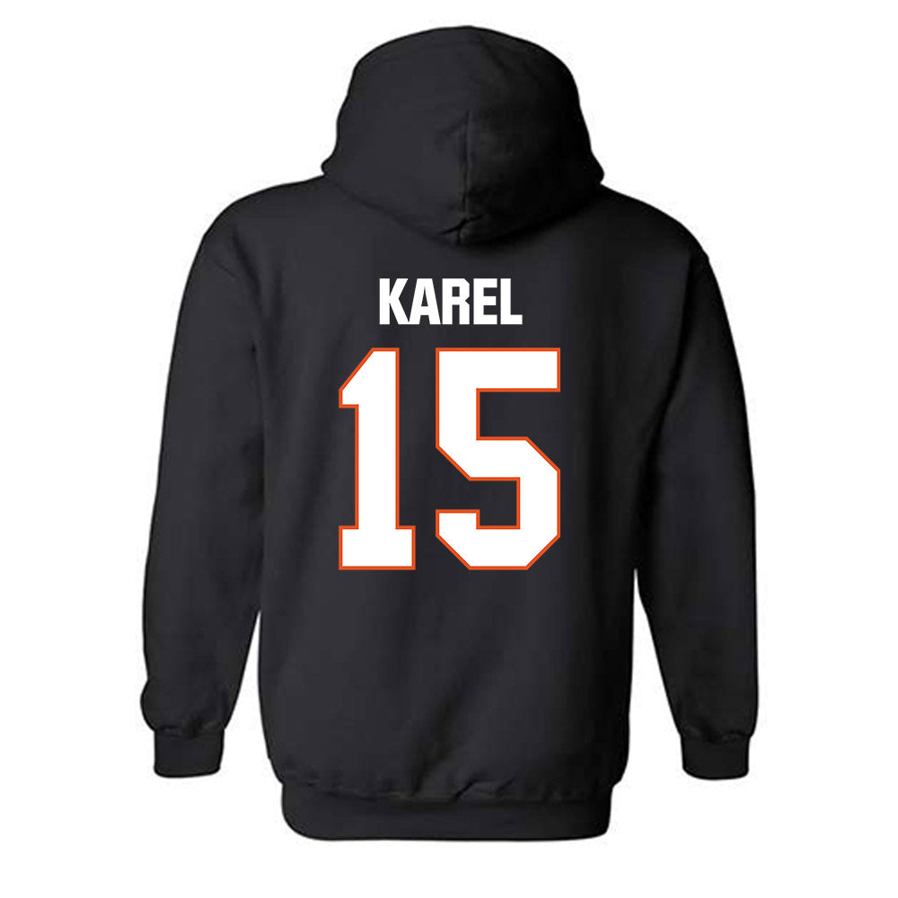 BGSU - NCAA Men's Basketball : Camden Karel - Classic Shersey Hooded Sweatshirt-1