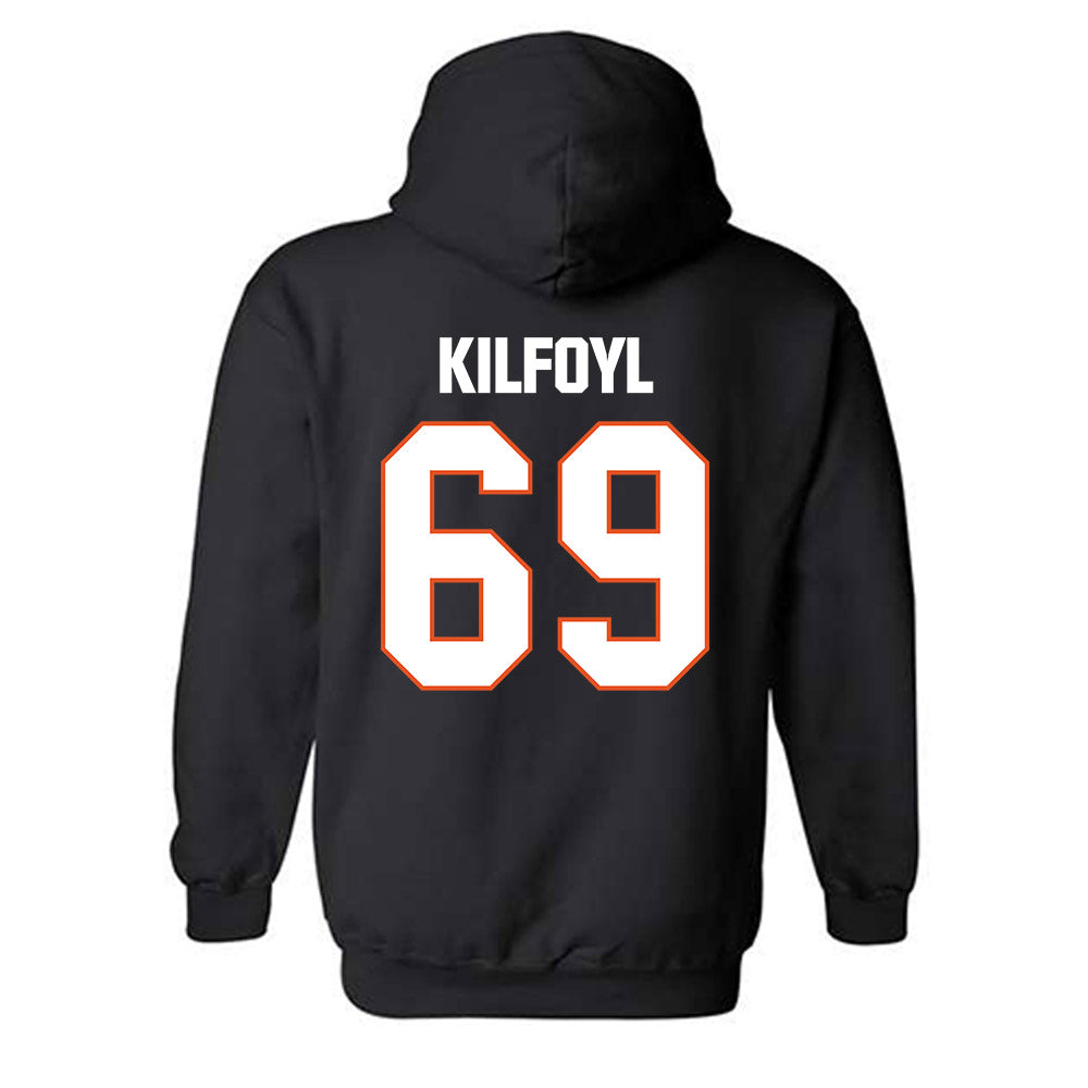 BGSU - NCAA Football : Andrew Kilfoyl - Classic Shersey Hooded Sweatshirt-1
