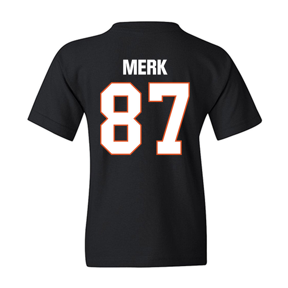 BGSU - NCAA Football : Jared Merk - Classic Shersey Youth T-Shirt-1