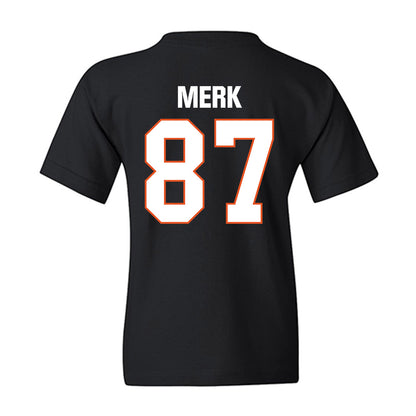 BGSU - NCAA Football : Jared Merk - Classic Shersey Youth T-Shirt-1