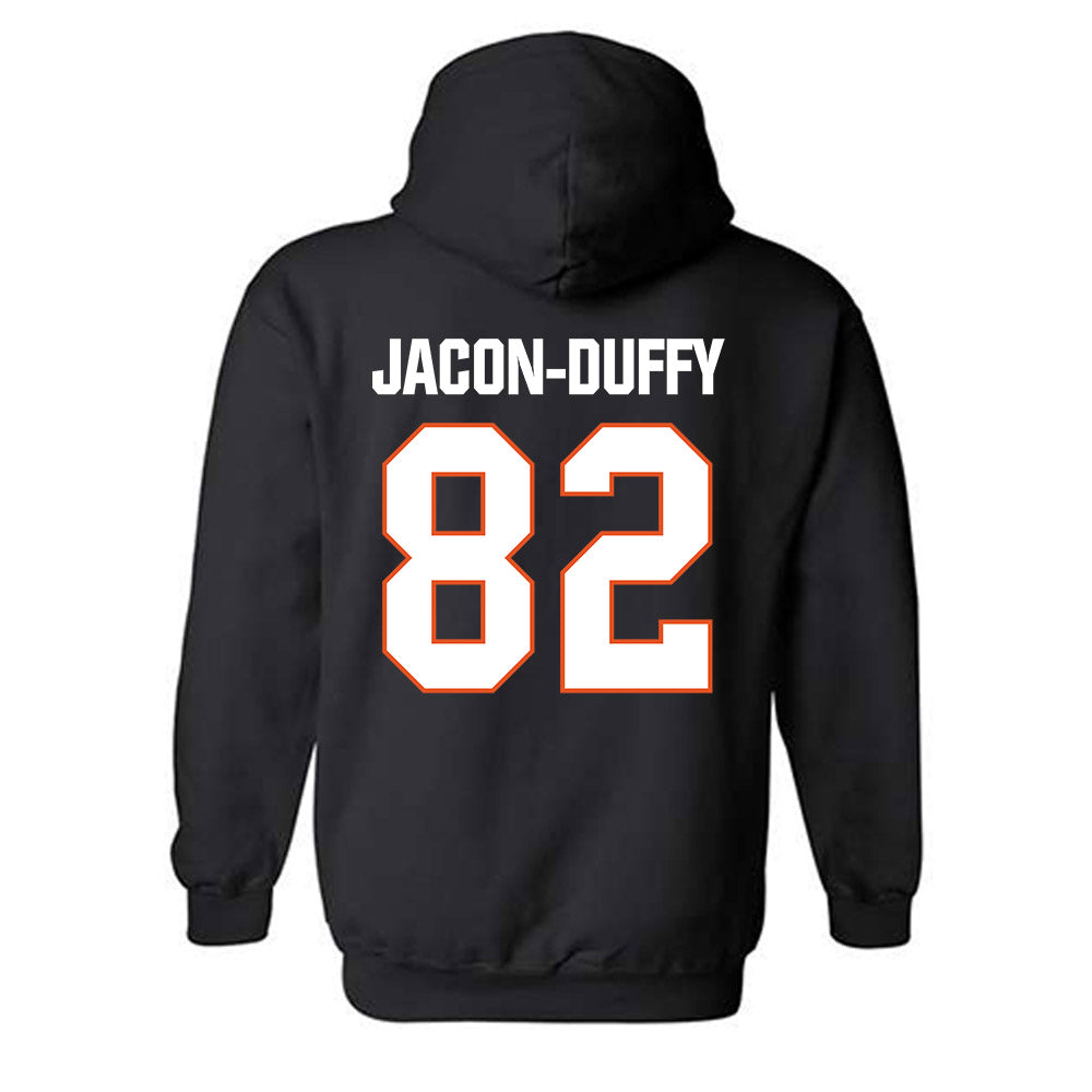 BGSU - NCAA Football : Eli Jacon-Duffy - Classic Shersey Hooded Sweatshirt-1