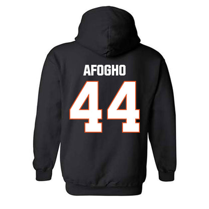 BGSU - NCAA Football : David Afogho - Classic Shersey Hooded Sweatshirt-1