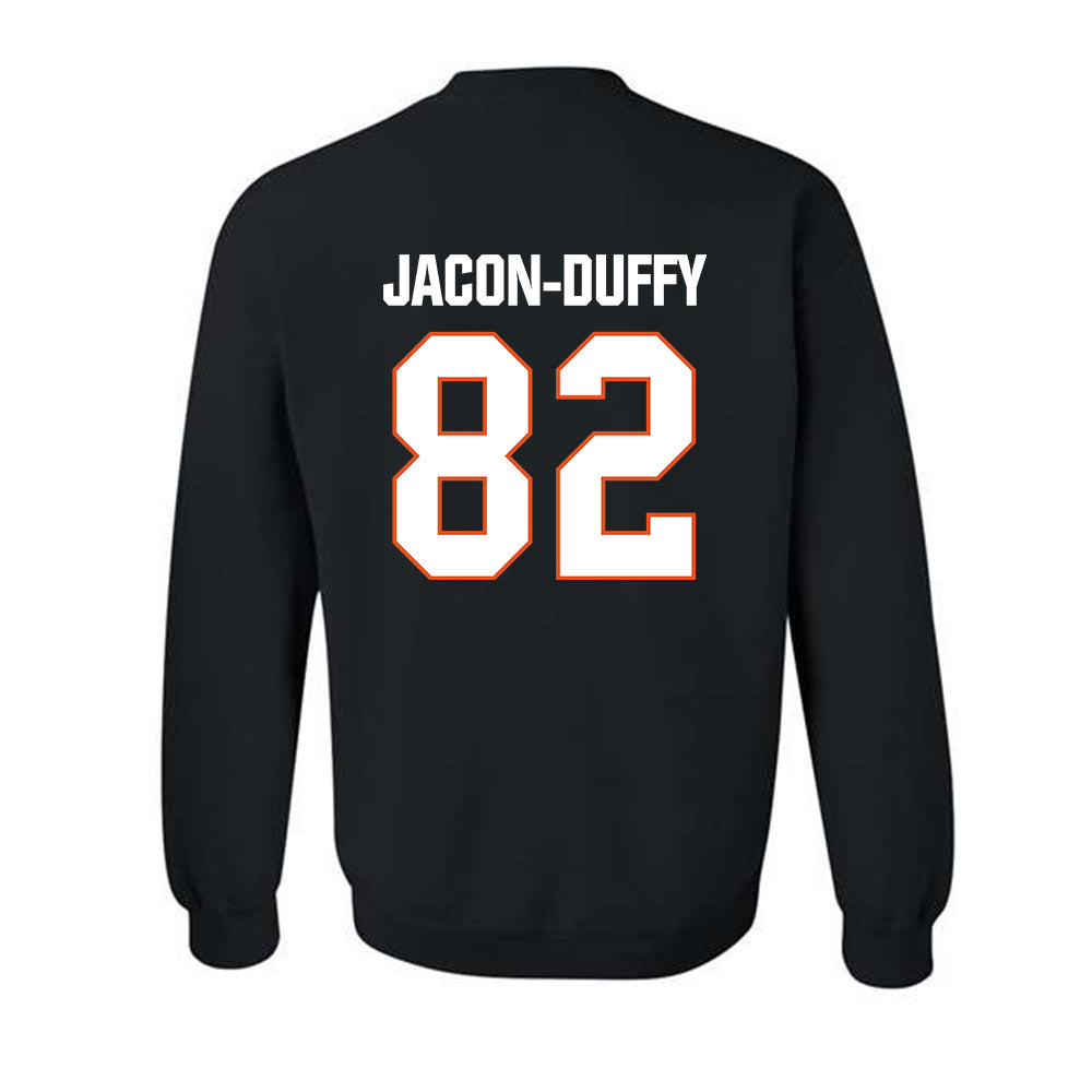 BGSU - NCAA Football : Eli Jacon-Duffy - Classic Shersey Crewneck Sweatshirt-1