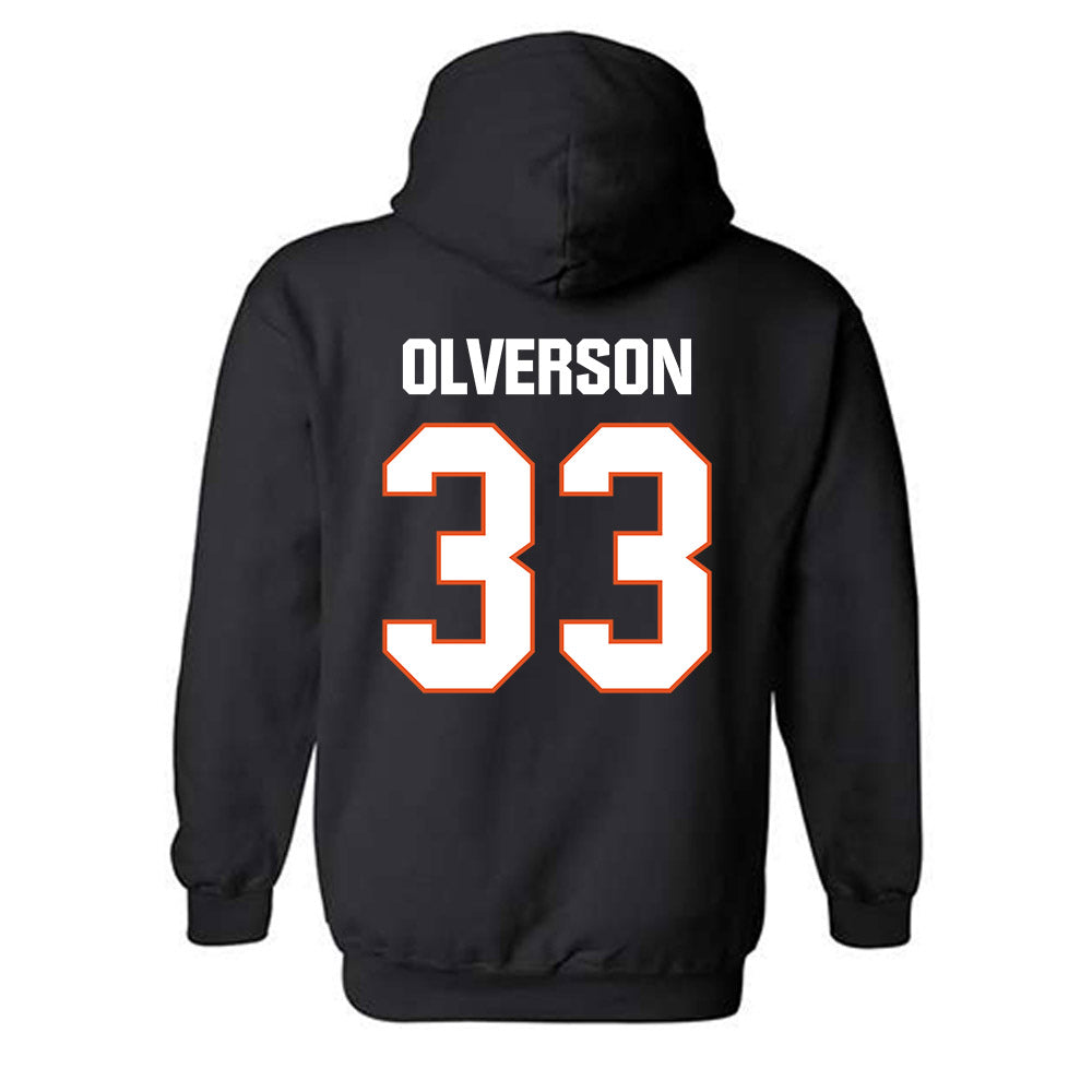BGSU - NCAA Football : Jaimion Olverson - Classic Shersey Hooded Sweatshirt-1